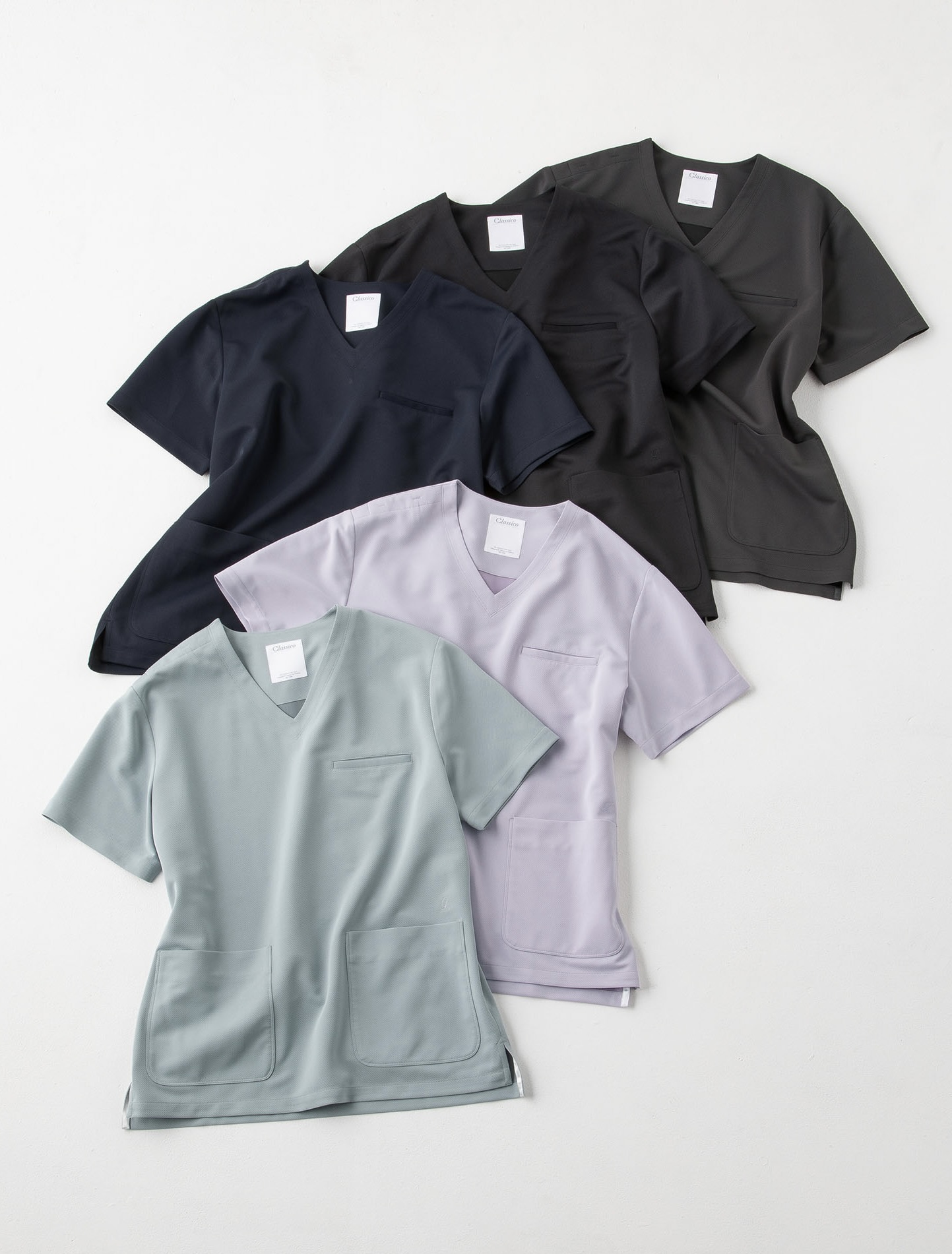 スクラブトップス・クールテック