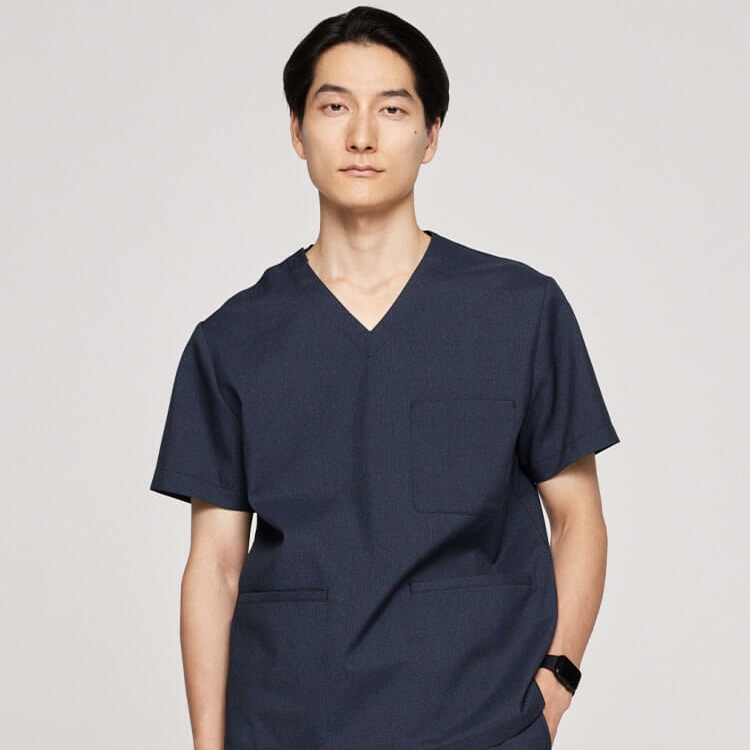 紺グレンチェックスクラブ