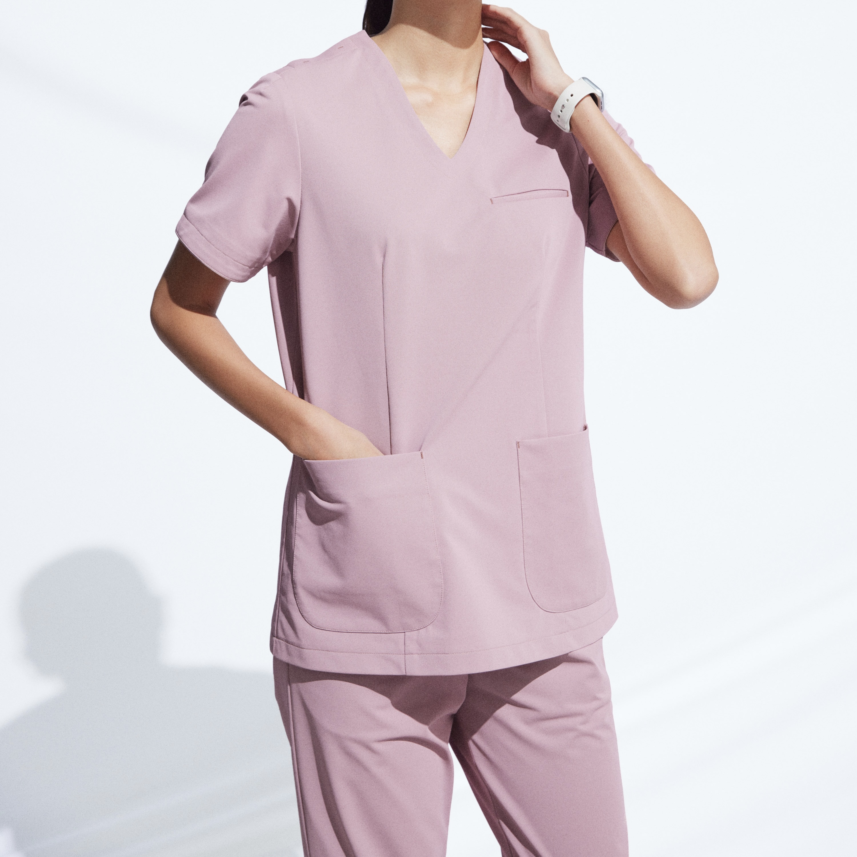 スクラブトップス・FREE