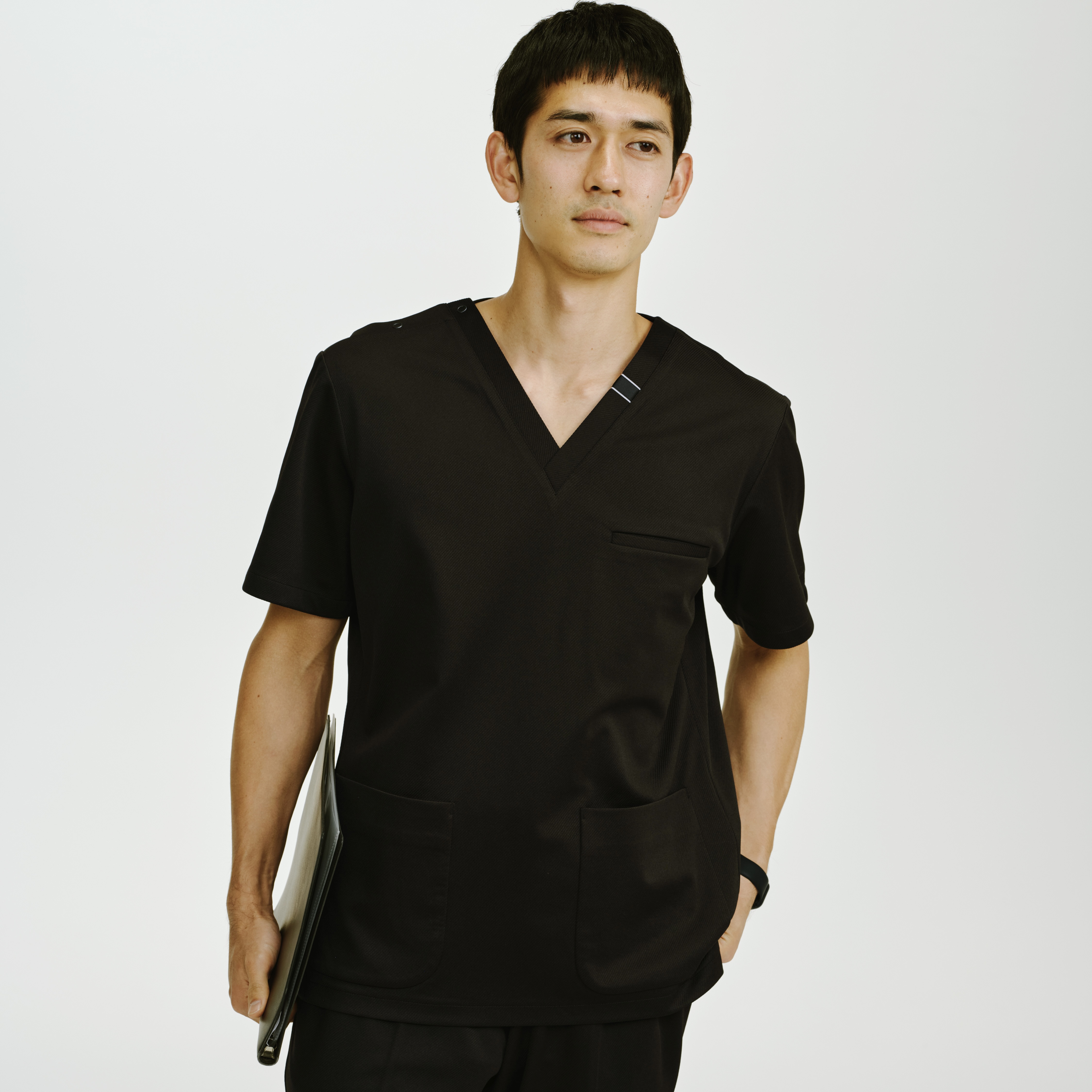 スクラブトップス・DECO