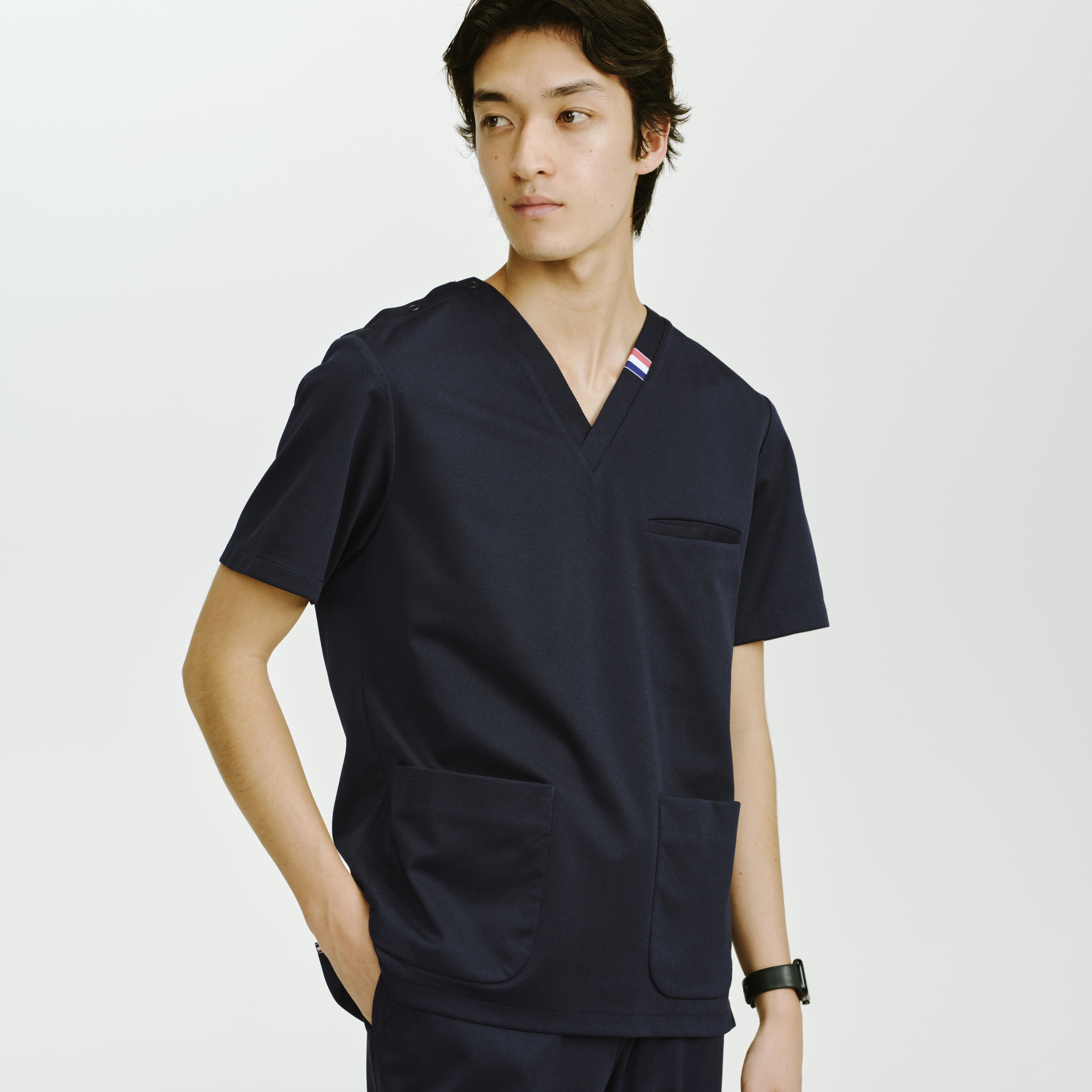 スクラブトップス・DECO