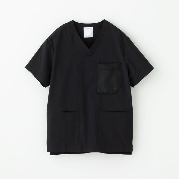 メンズ:スクラブトップス・MOVE(リサイクル素材)