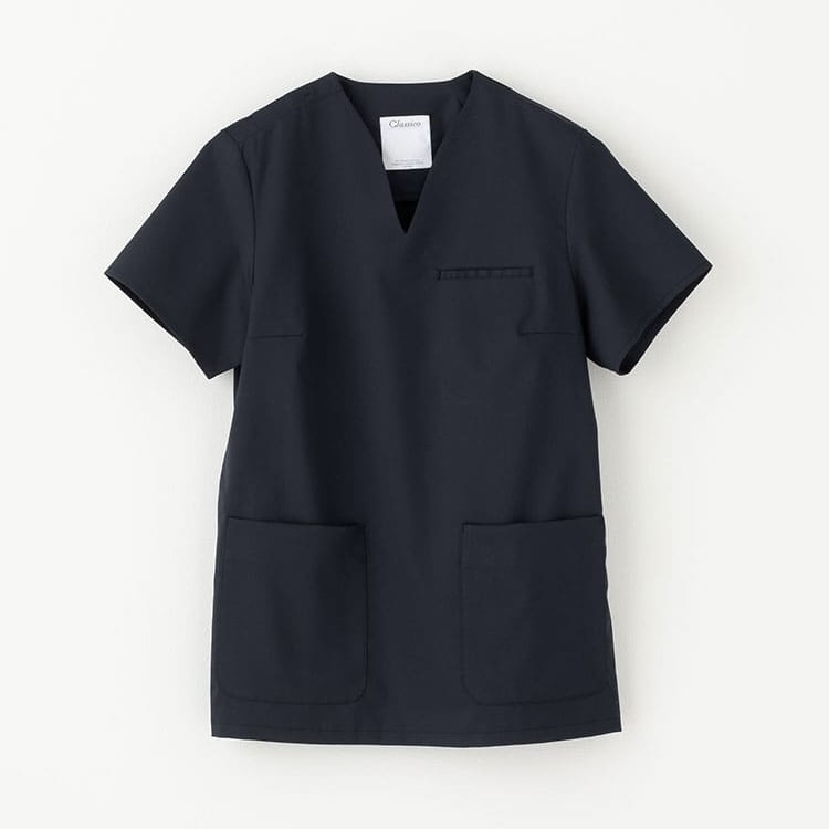 レディース:デオストレッチスクラブトップス