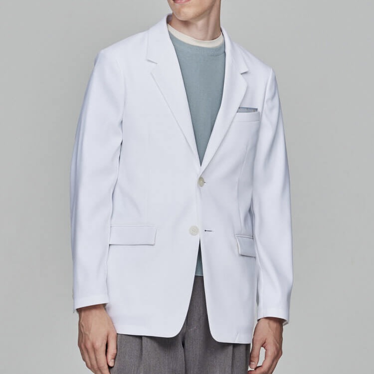 メンズ白衣:ライトジャケット