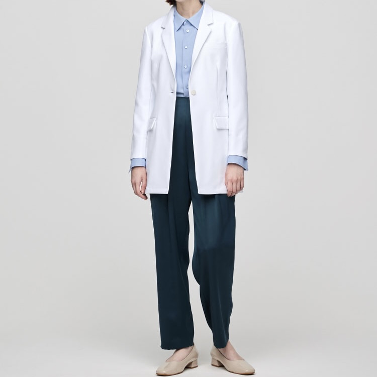 レディース白衣:アーバンショートコート