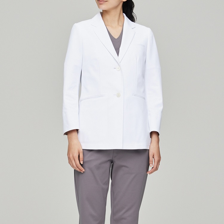 レディース白衣:ライトジャージージャケット