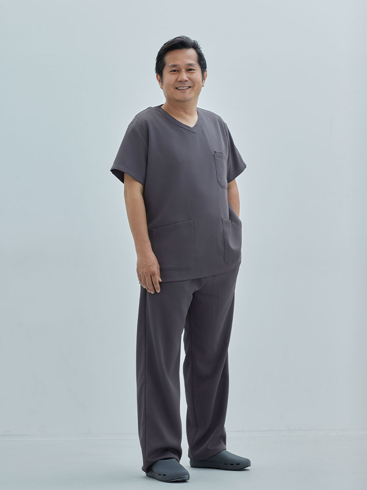 トップス:XL パンツ:XL