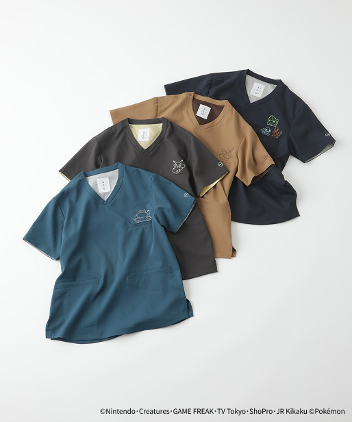 ポケモンスクラブトップス(男女兼用)　¥11,990(税込)