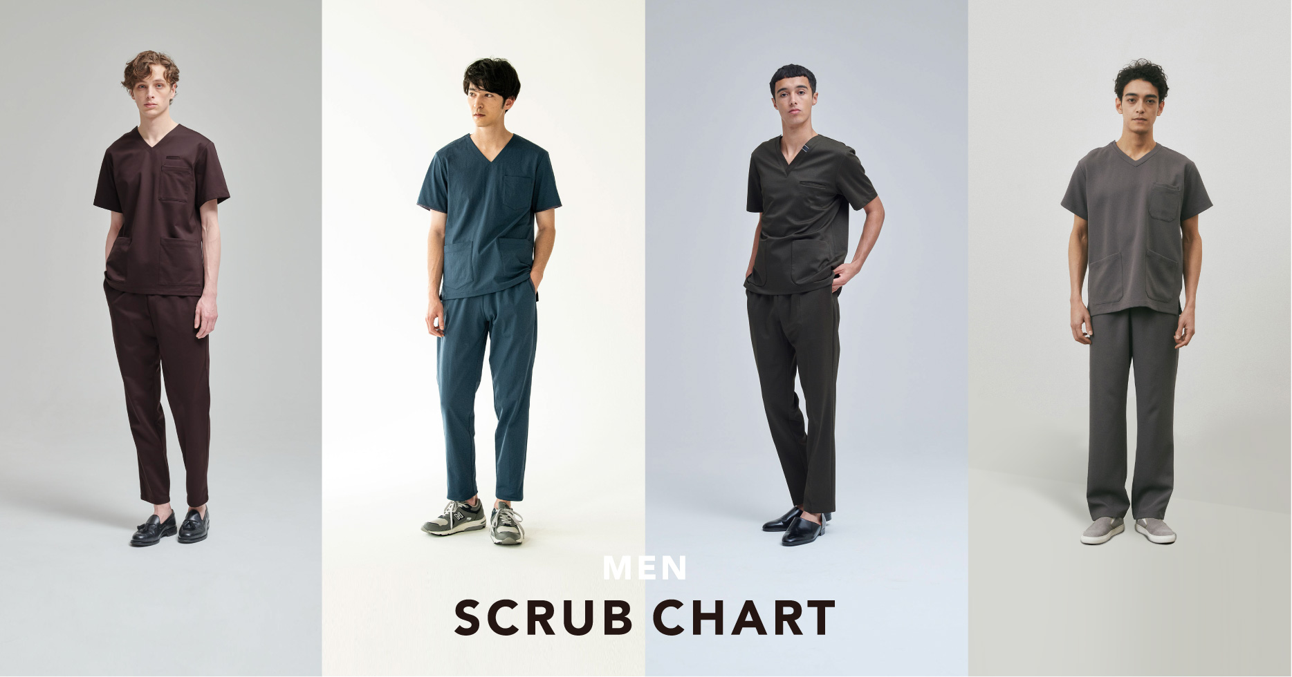 MEN SCRUB CHART
