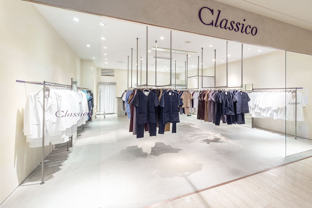 クラシコ 大阪の店内写真 白衣・スクラブ・ナース服