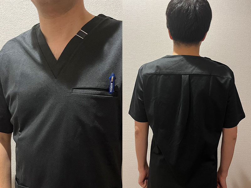 利便性と清潔感を両立した、現場のニーズに応える高機能スクラブ