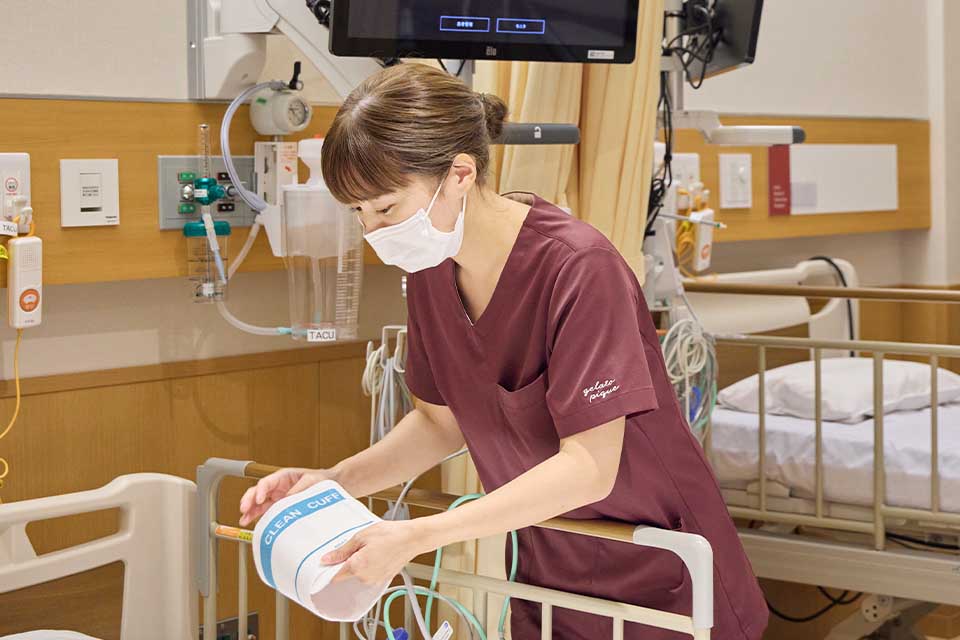 愛知医科大学病院　看護部事例写真