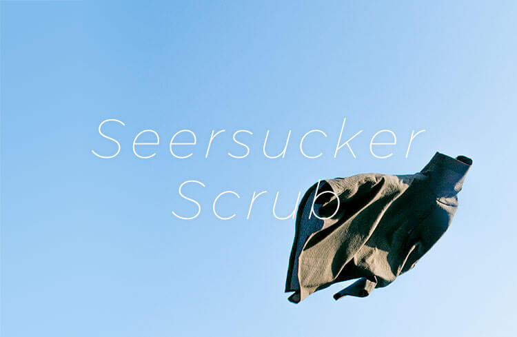 Seersucker Scrub