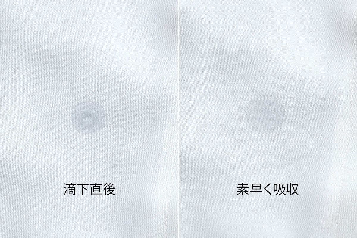 吸水速乾説明画像