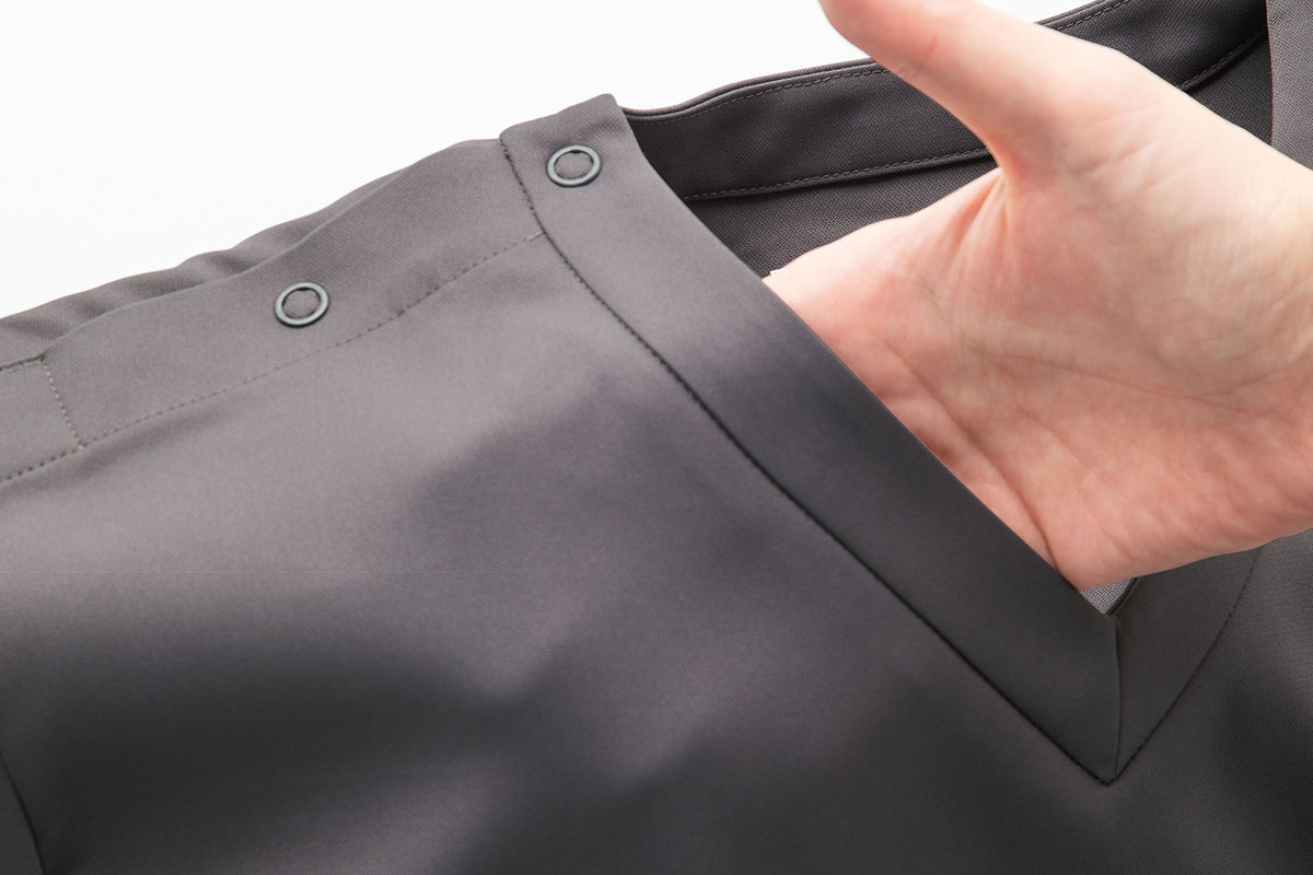 透け防止性能の説明画像