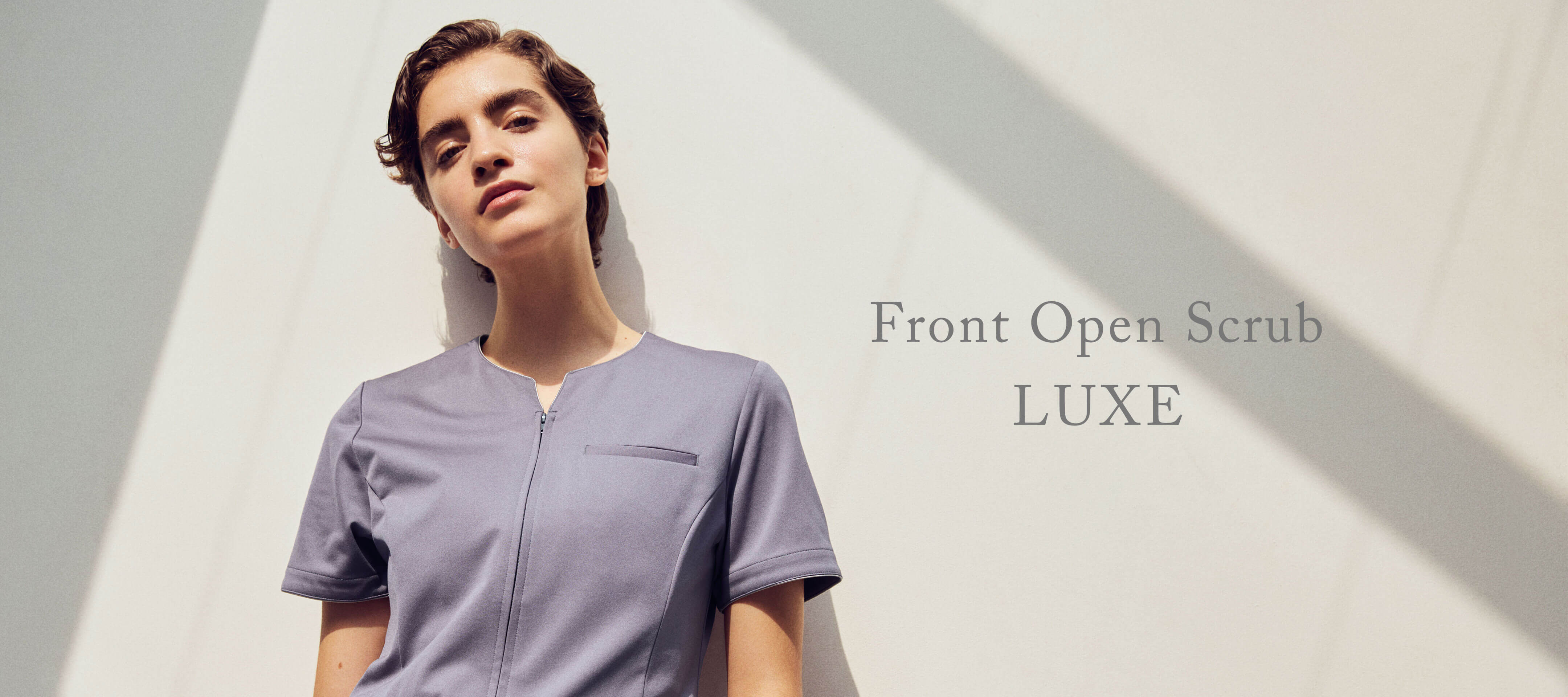 Front Open Scrub LUXE