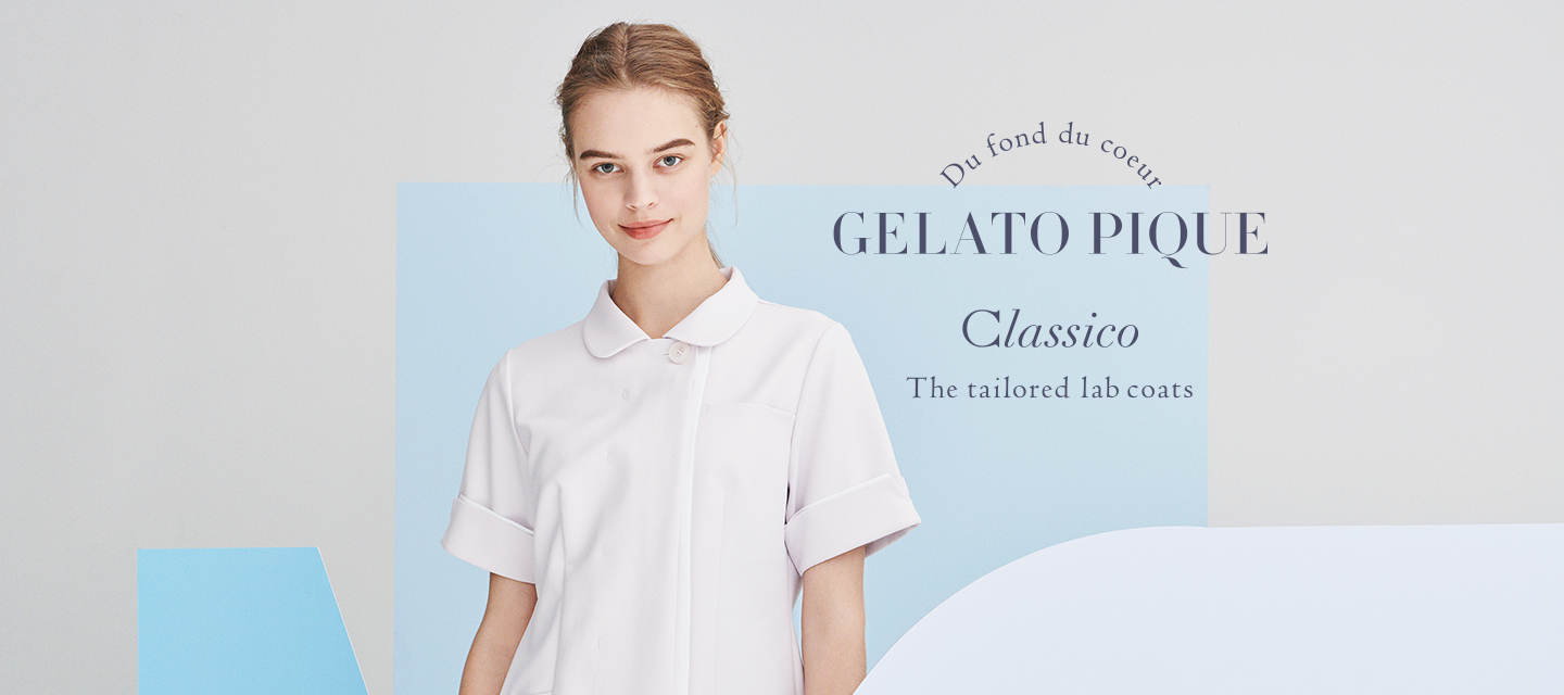 Du fond bu coeur GELATO PIQUE Classico The tailored lab coats