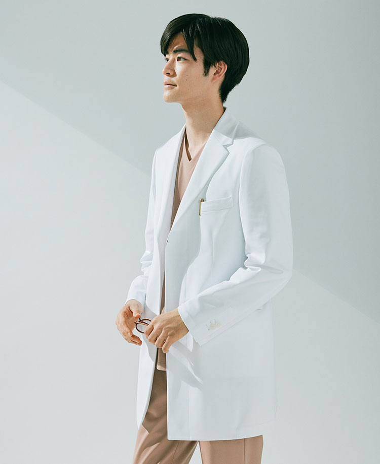 メンズ:ライトジャージーショートコート