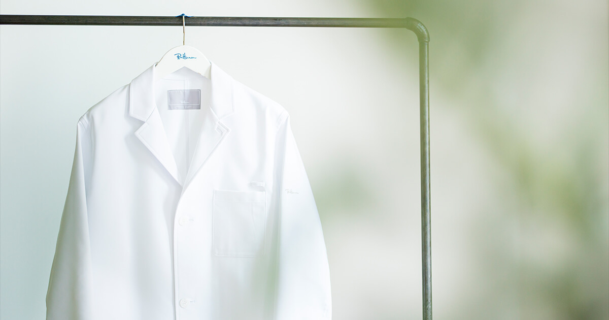 Ron Herman ショートコート 男女兼用白衣 19モデル おしゃれ白衣のクラシコ公式通販